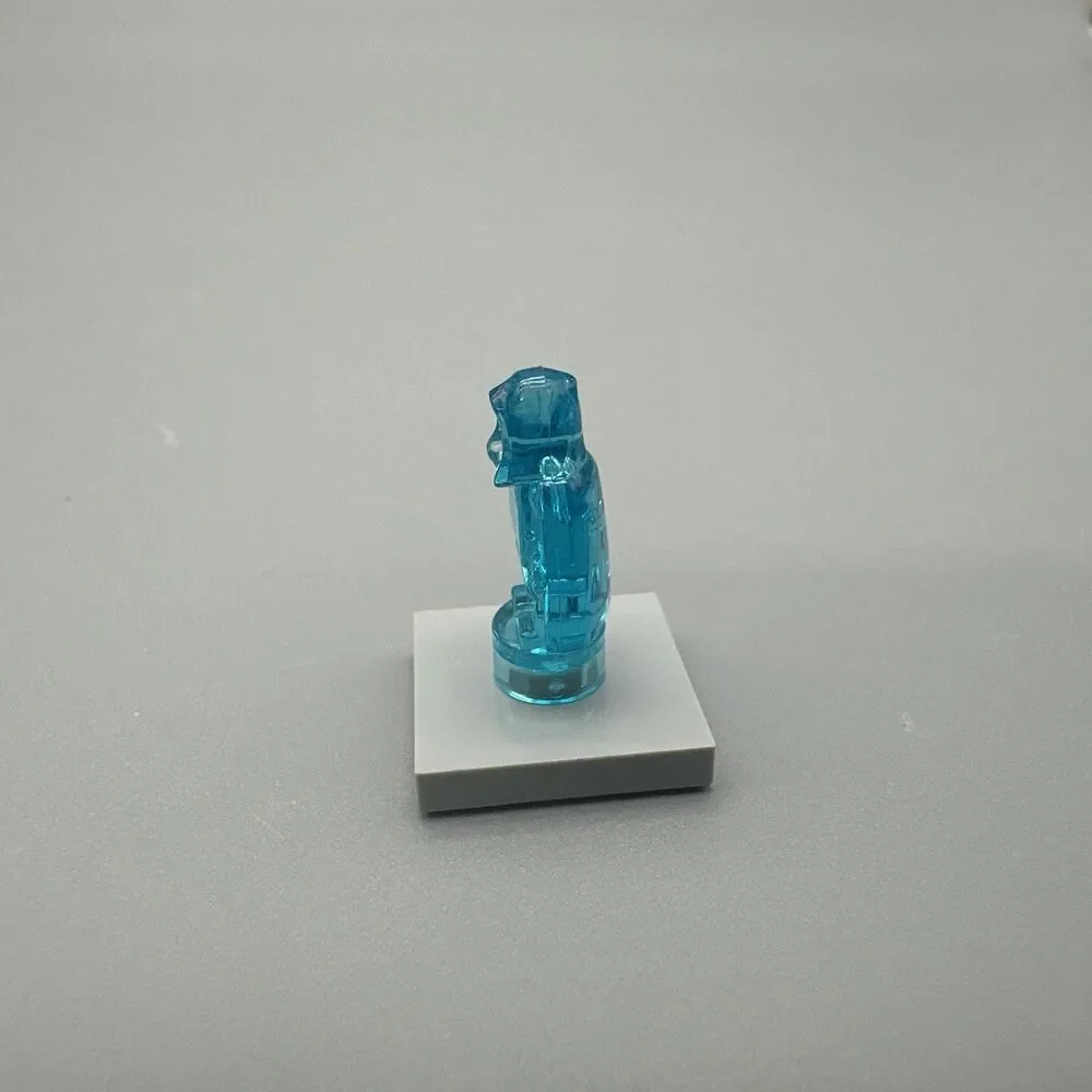 LEGO Star Wars Emperor Palpatine Hologram Microfigure Piece Trans-Light Blue